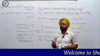 English Grammar = Topic - Reported Speech