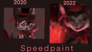 Husk | Hazbin Hotel Redraw Speedpaint