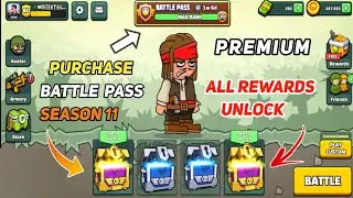 DA2 | Purchase Mini Militia Battle Pass Season 11 | All Battle Pass Rewards Unlock | All Crate Open