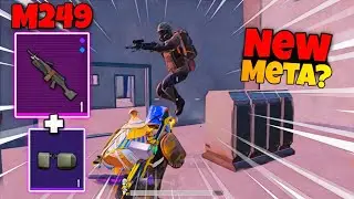 Is M249 the New Meta ? Trying The New Shield 🫣 Metro Royale ~ PUBGM
