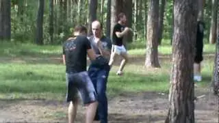 MMA-KEGI:Лыткарино 2012, первая тренировка на природе