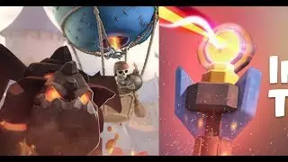 Clash Royale TV - LAVALOON vs INFERNO TOWER MAXEDDECK BATTLE B/W PROS[RIAN vs ART]#44 vs #71