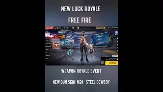 New Gun Skin - M24 || Free Fire || #short || Monsters FF