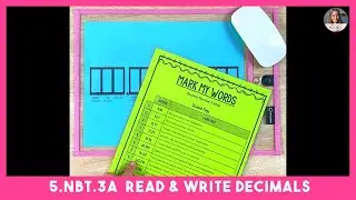 Read and Write Decimals - 5.NBT.3a