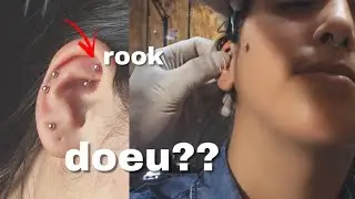 6 FUROS: FUREI O ROOK, DOUBLE AURICLE, SEGUNDO E TERCEIRO FURO NO MESMO DIA - Camila Carregal