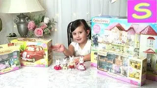 Коллекция CALICO CRITTERS Распаковка ДОМА для Зайчат. Видео для детей
