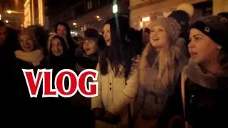 ☃Заграничный VLOG: Новый год в Будапеште,прогулка по ночному Дунаю☃
