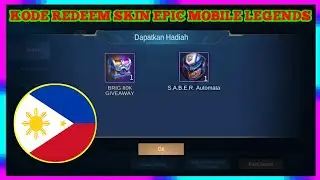 KODE REDEEM SKIN EPIC MOBILE LEGENDS SERVER FILIPINA - REDEEM TANPA VPN