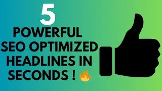 🚀 How to Create SEO Optimized Blog Ideas & Titles