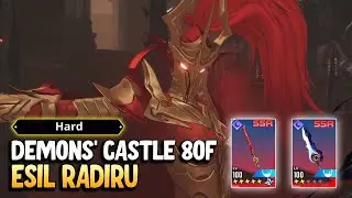 [Hard] WOBL Demons' Casle 80F Esil Radiru - A7 Plum & A2 Moonshadow Combo | Solo Leveling: ARISE