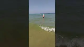 Открыли купальный сезон. Ураааа)))) Море просто сказка, вода прогрелась. Анапа, Джемете.