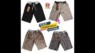 Celana Pendek Pria Surfing Distro Premium Renang Pantai Santai Kolor RIP RIB MANTAP