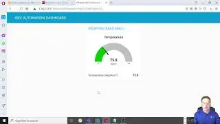 14   Numeric Displays, Gauges, Charts and Different Groups on our Node RED Dashboard