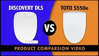 Bio Bidet Discovery DLS vs TOTO S550e Comparison - bidetsPLUS.com