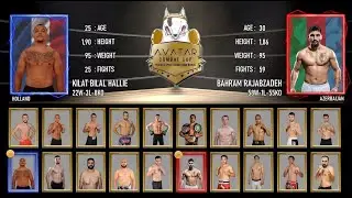 Kilat Bilal HALLIE vs Bahram RAJABZADEH
