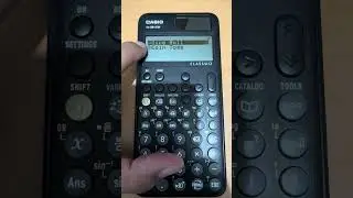 Lanzar dado con la calculadora casio FX-991CW