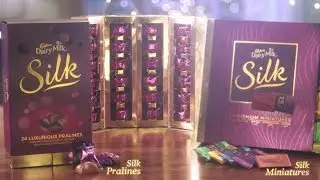 Cadbury Dairy Milk Silk Chocoalte Pralines Collection 240GM (24 Units Gift Pack)