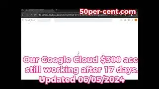 Google Cloud $300 acc still working after 17 days - Free Trial Account