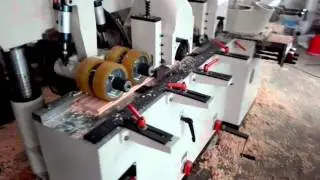 High precision and high speed Four Side Moulder/planer--- QINGDAO YICH Mechnical Technology