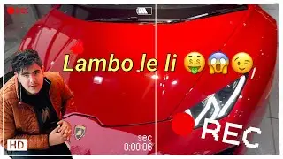 LAMBO le li  💸❤️‍🔥|| पर आज ये क्या हो गया 😔₹3 करोड़ की गाड़ी ||😲 ख़तरनाक experience ❌ THE END…!!