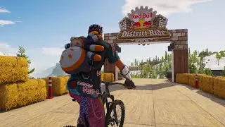 RED BULL DISTRICT RIDE MTB IN RIDERS REPUBLIC IS AWESOME - ELITE DIFFICLUTY (GOOGLE STADIA)