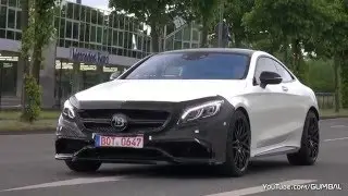 BRABUS 850 6.0 Biturbo Coupe в поездках по дорогам!