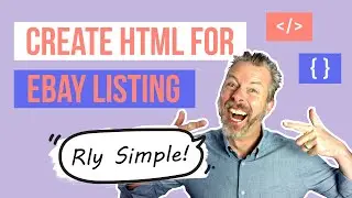 A Simple Way To Create HTML For Your Ebay Listing