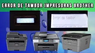 SOLUTION to 👉Drum Error👈 in any BROTHER Printer or Photocopier🖨️