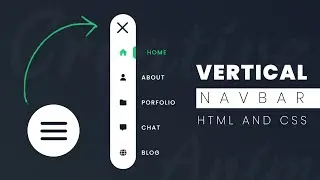 Creative - Vertical Navbar in Html And CSS | Vertical Navigation Menu Bar | WebKitCoding