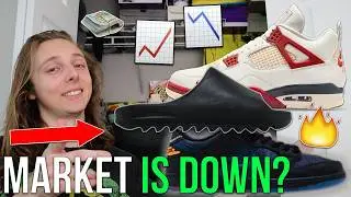 MARKET IS DOWN📉🔥! IS NOW A GOOD TIME TO BUY SNEAKERS TO RESELL? (Sneaker Investment 2026)