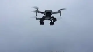 Квадрокоптер DJI мини SE  на рыбалке.