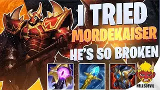 WILD RIFT | I Tried Mordekaiser And He's SO BROKEN! | Mordekaiser Gameplay | Guide & Build