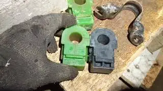 How to easily replace stabilizer bushings on an X-Trail or Qashqai, and why you shouldn't install...