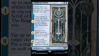 #MtG The 8 Best Enchantments from Lord of the Rings - Tales of Middle Earth #Shorts