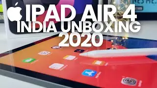 iPad Air 4 Unboxing and First Impression in Hindi | First Time Apple User.