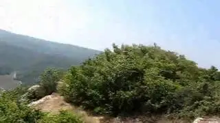 Пешерный город Мангур Кале тыльная сторона плато Крым1