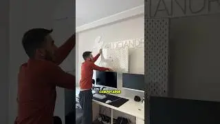 INSTALEI UMA PEGBOARD NO MEU QUARTO