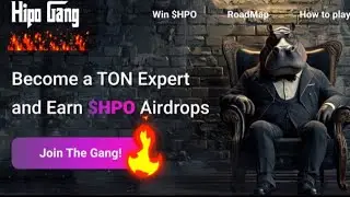 HOW TO FARM HIPO GANG#freedurov#play2earngame#games