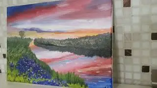 Картина "Закат"