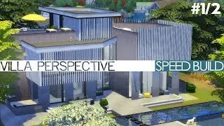 The Sims 4 Speed Build - VILLA PERSPECTIVE (#1/2)