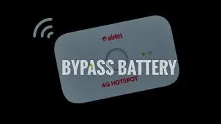 Huawei Airtel 4G Hotspot Battery Bypass E5573-609