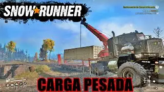 GUINDASTE - CARGAS PESADAS :SNOWRUNNER