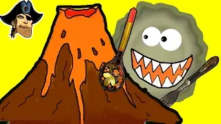 Игра Съедобная планета #3 прохождение Глазастик съел 