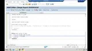 20 Core ABAP   Part 20   6 Aug