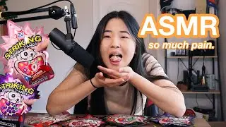 I RATED & REVIEWED 9 POP ROCK FLAVOURS cause why not! + asmr
