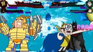 LG618 MUGEN Request: SpongeBob & Thomas Wayne VS Bessie & Peter Griffin