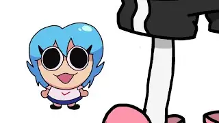 FNF Pow Sky Meets Sans | Meme Friday Night Funkin | FNF Animation