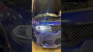 Dodge charger scat pack хороший свет фар для безумной машины 