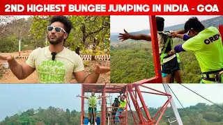2nd Highest Bungee Jumping | Goa Bungy | 61 Meters |