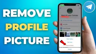 How To Remove a Profile Picture on Telegram